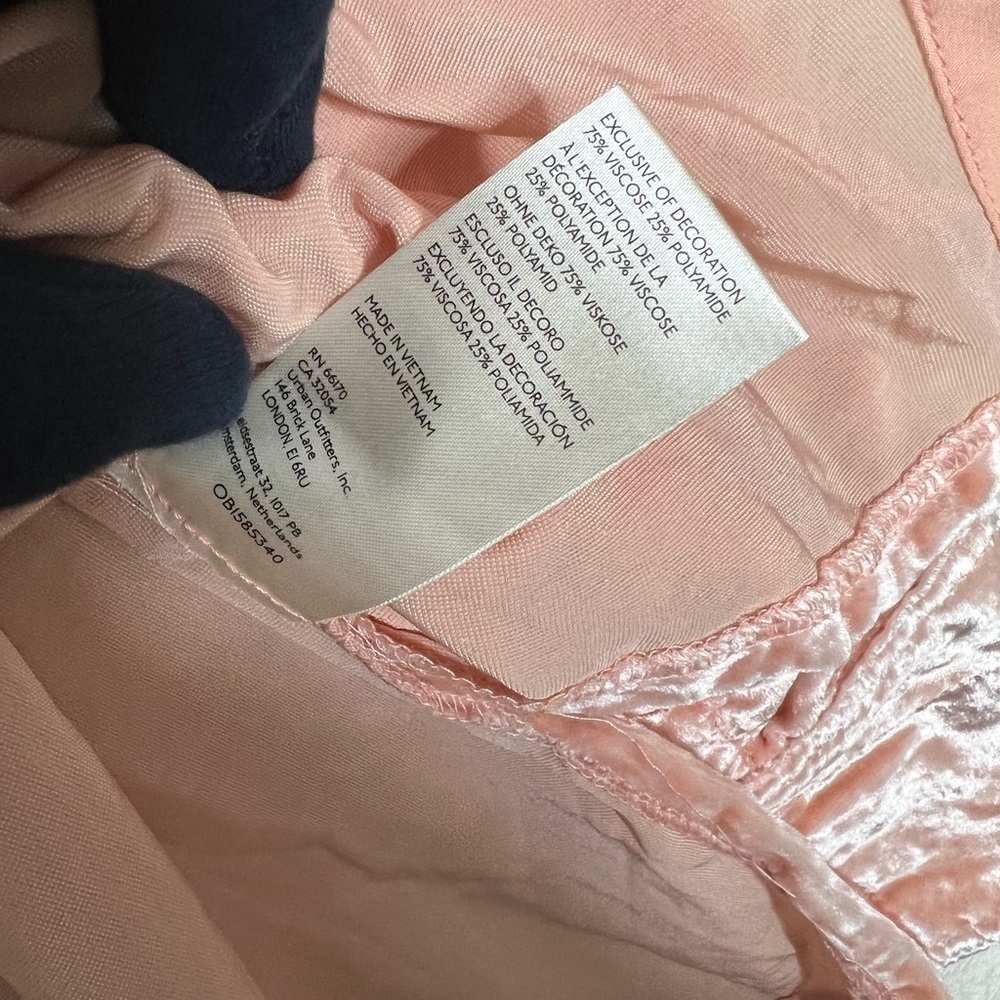 NWOT Free People Marianne Velvet Shirt - Picture 15 of 15